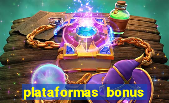 plataformas bonus no cadastro